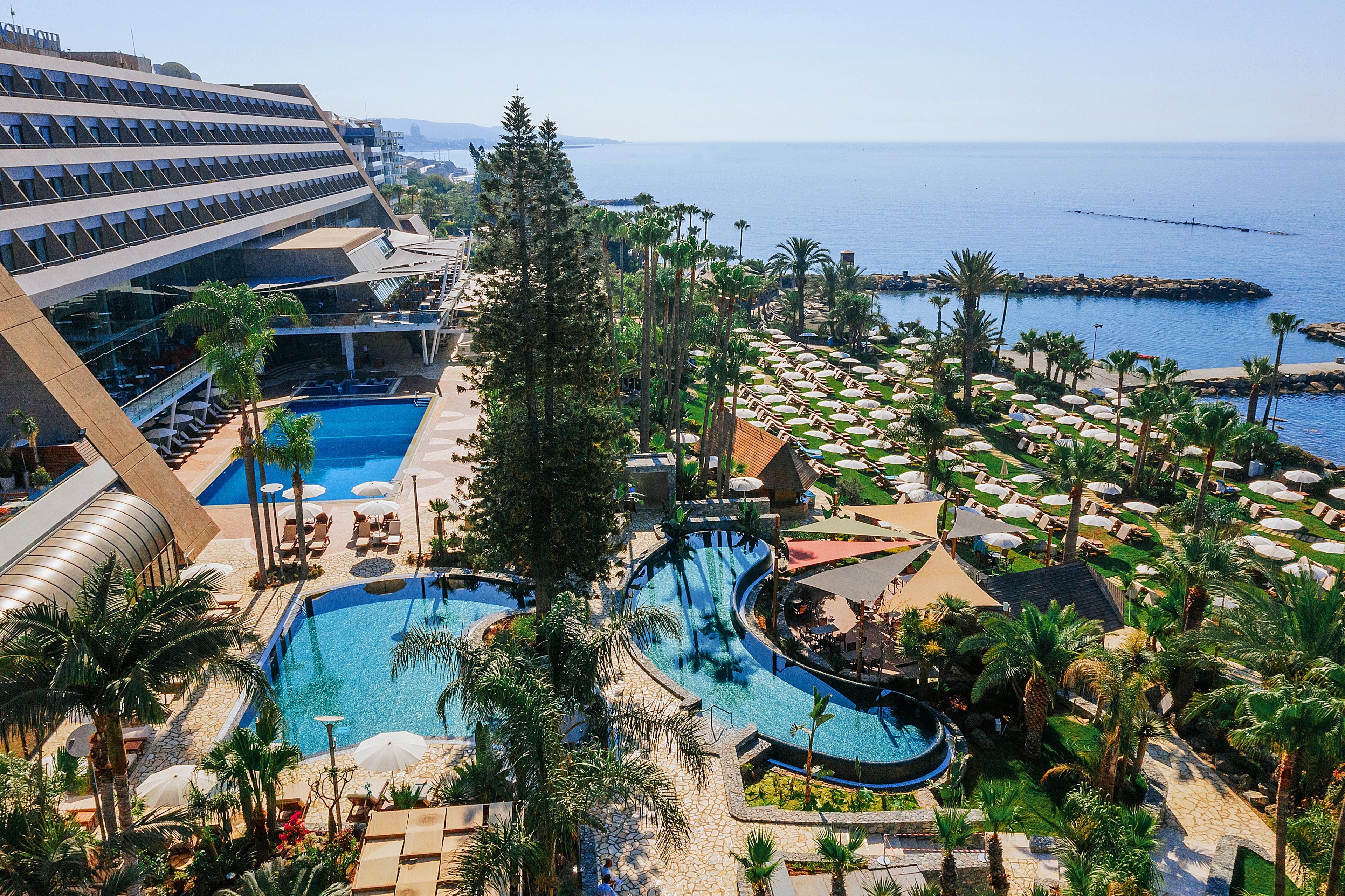 Amathus Beach Hotel Limassol Bagian luar foto Nissi Beach Hotel
